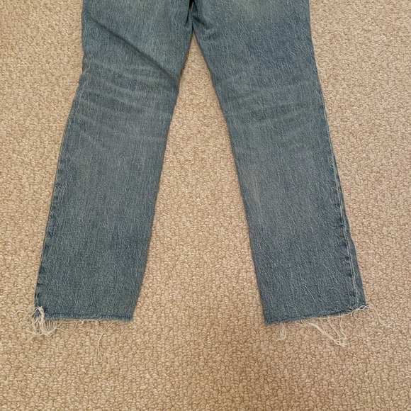 MADEWELL The Perfect Vintage Jean in Rosabelle Wash Comfort Stretch Edition - Picture 9 of 14